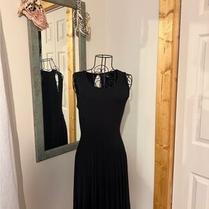 Willi Smith Black Maxi Dress